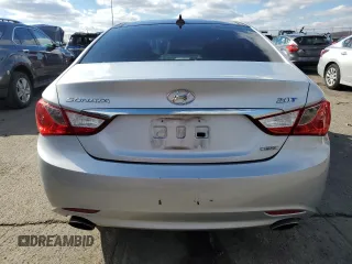 2012 Hyundai Sonata Limited with VIN 5NPEC4AB6CH395118, listed as a Copart auction lot 46399595 with 251,026 mi miles and Salvage Title. Bid and sale history available at DreamBid. Image 6.