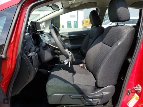 2020 Honda Fit LX with VIN 3HGGK5H48LM720100, listed as a Copart auction lot 48537355 with 30,596 mi miles and Salvage Title. Bid and sale history available at carsss.com. Image 7.