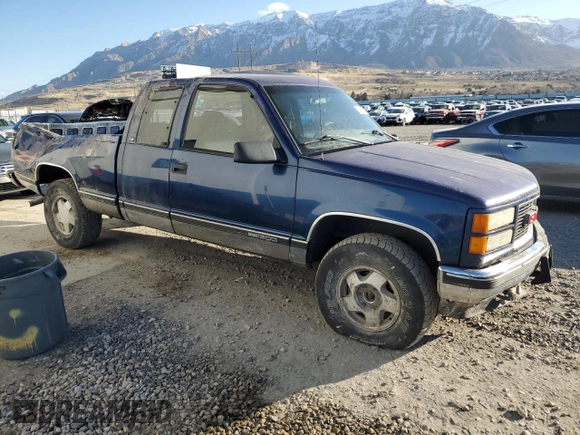 1996 GMC Sierra 1500 z VIN 2GTEK19R1T1537881, wystawiony jako Copart lot #48440055 z przebiegiem 1 715 126 mil mil oraz Szkoda całkowita • Salvage title. Historia ofert i sprzedaży dostępna na DreamBid. Obrazek 4.