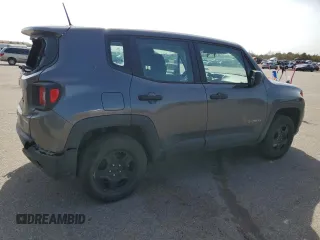 2019 Jeep Renegade Sport with VIN ZACNJBAB9KPK92966, listed as a Copart auction lot 48418345 with 70,177 mi miles and Salvage Title. Bid and sale history available at carsss.com. Image 3.