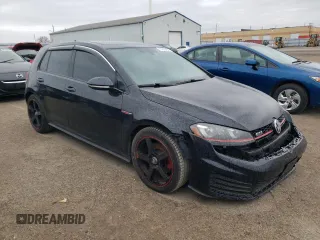 2015 Volkswagen Golf GTI S with VIN 3VW5T7AU1FM004553, listed as a Copart auction lot 79200464 with 318,806 mi miles and Salvage Title. Bid and sale history available at carsss.com. Image 4.