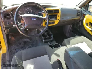 2002 Ford Ranger XL Fleet with VIN 1FTYR44V72PB22855, listed as a Copart auction lot 46700645 with 261,126 mi miles and Salvage Title. Bid and sale history available at carsss.com. Image 8.