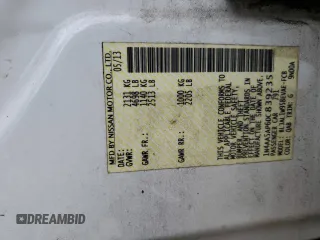 2013 Nissan Maxima S с VIN 1N4AA5AP6DC839235, выставлен на аукционе Copart как лот 58178725 с пробегом 159 931 миль миль и На запчасти • Non repairable. История ставок и продаж доступна на DreamBid. Изображение 12.