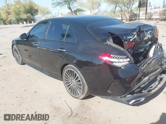 2023 Mercedes-Benz C 300 с VIN W1KAF4GB3PR103636, выставлен на аукционе IAAI как лот 42489731 с пробегом 26 524 миль миль и . История ставок и продаж доступна на DreamBid. Изображение 3.