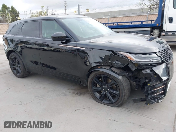 2022 Land Rover Range Rover Velar R-Dynamic S with VIN SALYT2EX7NA334581, listed as a IAAI auction lot 41892379 with 33,295 mi miles. Bid and sale history available at carsss.com. Image 1.
