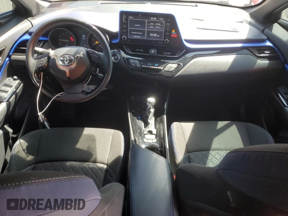 2021 Toyota C-HR LE with VIN JTNKHMBX1M1104530, listed as a Copart auction lot 55358775 with 53,112 mi miles and Salvage Title. Bid and sale history available at carsss.com. Image 8.