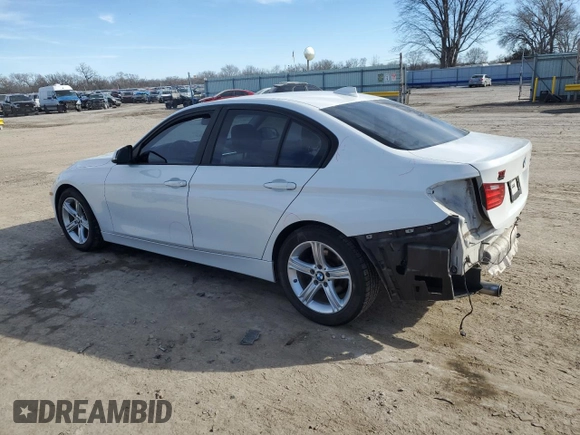 2015 BMW 3 Series 320i with VIN WBA3B1G50FNT04596, listed as a Copart auction lot 46465935 with 94,768 mi miles and Salvage title. Bid and sale history available at DreamBid. Image 2.