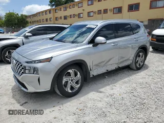 2021 Hyundai Santa Fe SEL z VIN 5NMS64AJ0MH362566, wystawiony jako Copart lot #55923275 z przebiegiem 25 497 mil mil oraz Nie do naprawy • Non repairable. Historia ofert i sprzedaży dostępna na DreamBid. Obrazek 1.