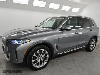 2024 BMW X5 xDrive40i with VIN 5UX23EU06R9T46617, listed as a Copart auction lot 49399895 with 42,417 mi miles and Clean Title. Bid and sale history available at carsss.com. Image 1.