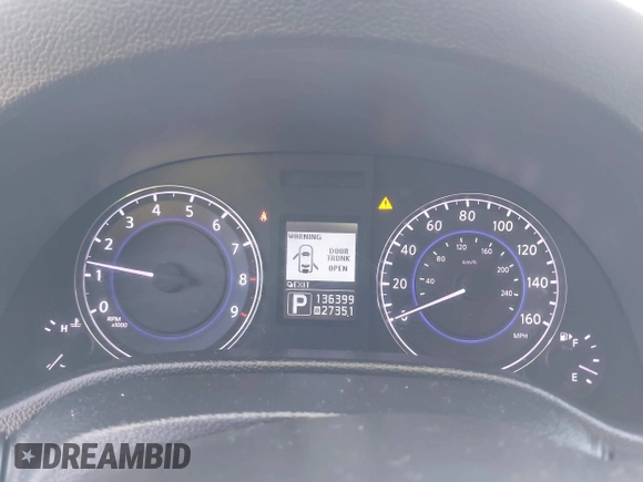 2013 Infiniti G37 Journey with VIN JN1CV6APXDM725765, listed as a IAAI auction lot 42181904 with 136,399 mi miles and . Bid and sale history available at DreamBid. Image 7.