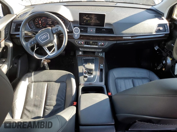 2018 Audi Q5 Premium Plus with VIN WA1BNAFY1J2231163, listed as a Copart auction lot 87903195 with 33,941 mi miles and Salvage Title. Bid and sale history available at carsss.com. Image 8.