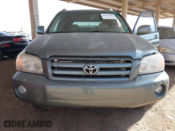 2007 Toyota Highlander w/3rd Row with VIN JTEDP21A570131320, listed as a IAAI auction lot 42079512 with 272,093 mi miles and . Bid and sale history available at DreamBid. Image 6.