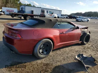 2015 Chevrolet Camaro LT with VIN 2G1FF3D3XF9133046, listed as a Copart auction lot 44065225 with 94,109 mi miles and Salvage Title. Bid and sale history available at carsss.com. Image 3.