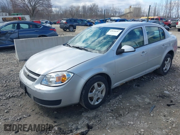 2007 Chevrolet Cobalt LT with VIN 1G1AL55F677145446, listed as a IAAI auction lot 42038287 with 112,216 mi miles and . Bid and sale history available at DreamBid. Image 2.