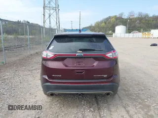 2017 Ford Edge Titanium with VIN 2FMPK4K81HBB51275, listed as a IAAI auction lot 42072543 with 90,912 mi miles. Bid and sale history available at carsss.com. Image 16.