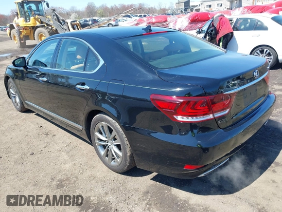 2013 Lexus LS 460 z VIN JTHCL5EF3D5019535, wystawiony jako IAAI lot #41985073 z przebiegiem 171 999 mil mil oraz . Historia ofert i sprzedaży dostępna na DreamBid. Obrazek 3.