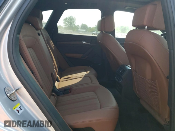 2022 Audi Q5 Premium with VIN WA1ABAFY4N2086369, listed as a Copart auction lot 58120795 with 37,756 mi miles and Salvage title. Bid and sale history available at DreamBid. Image 11.