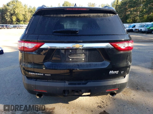 2019 Chevrolet Traverse LT Cloth with VIN 1GNEVGKW8KJ110705, listed as a Copart auction lot 72573574 with 130,665 mi miles and Salvage Title. Bid and sale history available at carsss.com. Image 6.