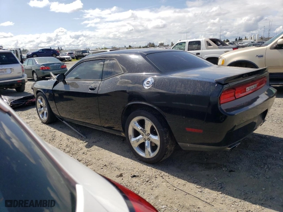 2012 Dodge Challenger SXT Plus with VIN 2C3CDYAG8CH173961, listed as a Copart auction lot 50959275 with 136,639 mi miles and Salvage Title. Bid and sale history available at carsss.com. Image 2.
