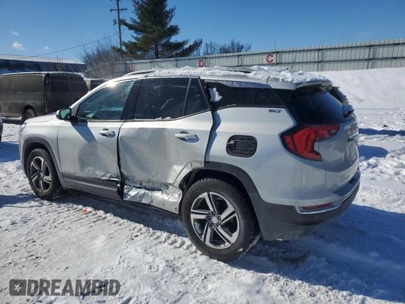 2019 GMC Terrain SLT with VIN 3GKALVEV1KL202501, listed as a Copart auction lot 45645415 with 122,550 mi miles and Clean Title. Bid and sale history available at carsss.com. Image 2.