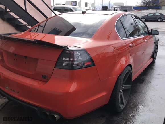 2008 Pontiac G8 GT with VIN 6G2EC57Y38L127087, listed as a Copart auction lot 49531665 with NaN miles and Salvage Title. Bid and sale history available at carsss.com. Image 4.