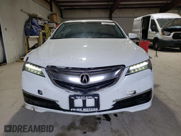 2016 Acura TLX Technology with VIN 19UUB3F52GA000510, listed as a Copart auction lot 53362095 with 72,704 mi miles and Salvage title. Bid and sale history available at DreamBid. Image 5.