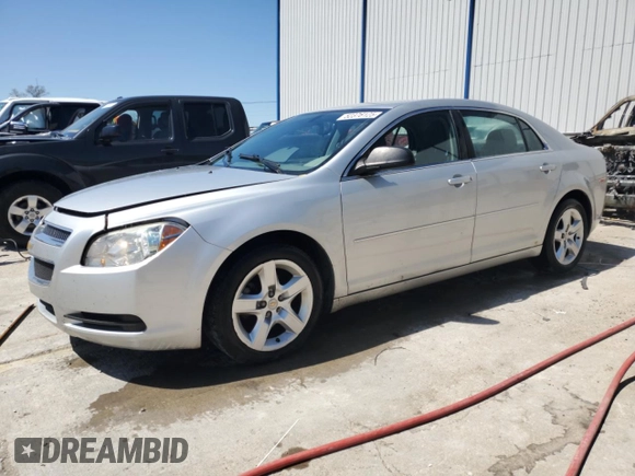 2012 Chevrolet Malibu 1LS with VIN 1G1ZB5E01CF259713, listed as a Copart auction lot 52376125 with 170,211 mi miles and Salvage Title. Bid and sale history available at DreamBid. Image 1.