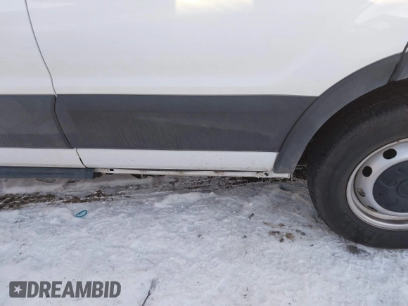 2023 Ford Transit Cargo with VIN 1FTBR1C81PKA63841, listed as a IAAI auction lot 41582275 with 33,915 mi miles and . Bid and sale history available at DreamBid. Image 6.