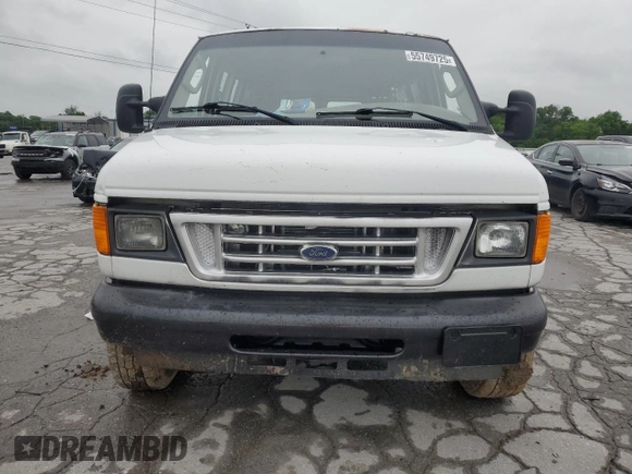 2006 Ford Econoline Cargo with VIN 1FTSS34L66DA48211, listed as a Copart auction lot 55749725 with 248,554 mi miles and Salvage title. Bid and sale history available at DreamBid. Image 5.