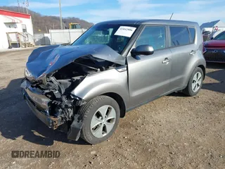 2015 Kia Soul with VIN KNDJN2A27F7128740, listed as a IAAI auction lot 41842806 with 64,594 mi miles. Bid and sale history available at carsss.com. Image 2.