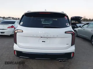 2024 Kia Telluride SX Prestige X-Pro with VIN 5XYP5DGC5RG481698, listed as a IAAI auction lot 41413220 with 9,049 mi miles and . Bid and sale history available at DreamBid. Image 16.