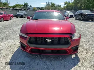 2024 Ford Mustang EcoBoost with VIN 1FA6P8TH0R5118769, listed as a Copart auction lot 52947385 with 8,296 mi miles and Salvage Title. Bid and sale history available at carsss.com. Image 13.