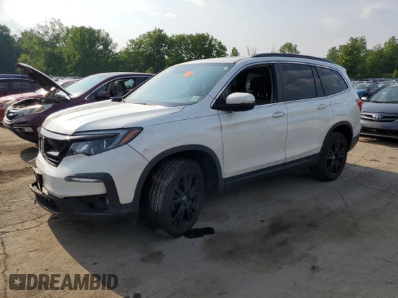 2022 Honda Pilot Special Edition with VIN 5FNYF6H20NB027993, listed as a Copart auction lot 59803495 with Not provided miles and Salvage title. Bid and sale history available at DreamBid. Image 1.