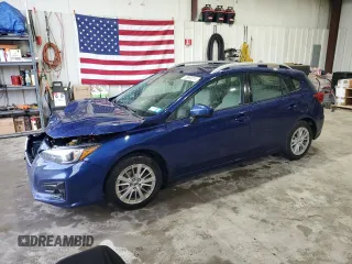 2017 Subaru Impreza Premium z VIN 4S3GTAB68H3734246, wystawiony jako Copart lot #55868315 z przebiegiem 87 370 mil mil oraz Szkoda całkowita • Salvage title. Historia ofert i sprzedaży dostępna na DreamBid. Obrazek 1.