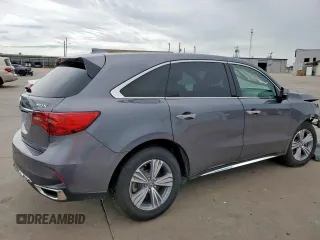 2020 Acura MDX with VIN 5J8YD3H34LL002393, listed as a Copart auction lot 60307305 with 46,559 mi miles and Salvage title. Bid and sale history available at DreamBid. Image 3.