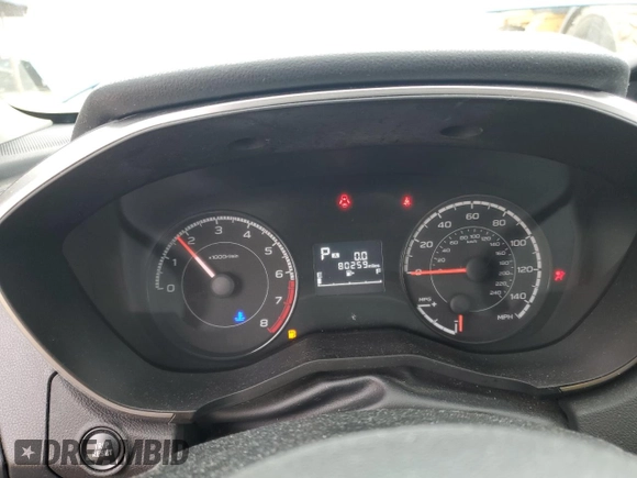 2019 Subaru Impreza Premium with VIN 4S3GTAC67K3755496, listed as a Copart auction lot 59822525 with 80,259 mi miles and Salvage title. Bid and sale history available at DreamBid. Image 9.