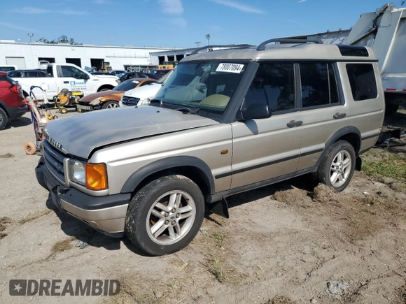 2002 Land Rover Discovery SE z VIN SALTW15462A769315, wystawiony jako Copart lot #78007094 z przebiegiem 181 240 mil mil oraz Czysty tytuł • Clean title. Historia ofert i sprzedaży dostępna na DreamBid. Obrazek 1.