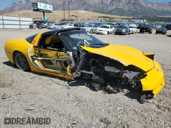 2002 Chevrolet Corvette with VIN 1G1YY22G725124475, listed as a Copart auction lot 70100134 with 0 mi miles and Salvage Title. Bid and sale history available at carsss.com. Image 4.