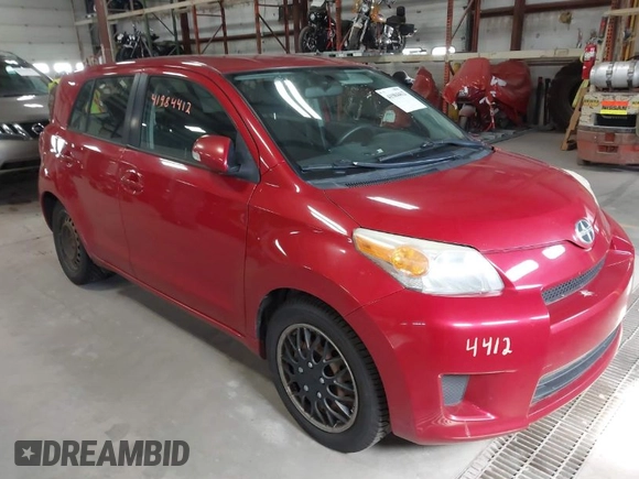 2008 Scion xD with VIN JTKKU10408J019264, listed as a IAAI auction lot 41984412 with 153,147 mi miles. Bid and sale history available at carsss.com. Image 1.