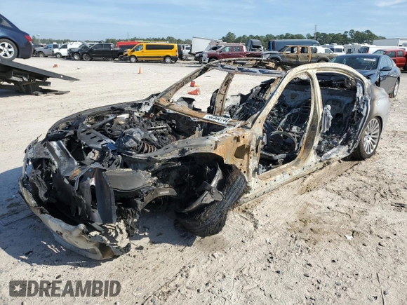 2013 BMW 7 Series 740Li with VIN WBAYE4C59DD137002, listed as a Copart auction lot 82580744 with Not provided miles and Non repairable. Bid and sale history available at DreamBid. Image 1.