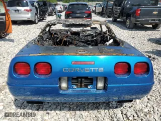 1993 Chevrolet Corvette with VIN 1G1YY23P6P5104627, listed as a Copart auction lot 68244334 with 0 mi miles and Clean Title. Bid and sale history available at carsss.com. Image 6.