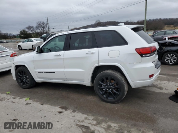 2022 Jeep Grand Cherokee WK Laredo X with VIN 1C4RJFAGXNC145717, listed as a Copart auction lot 85322194 with 19,262 mi miles and Salvage Title. Bid and sale history available at carsss.com. Image 2.