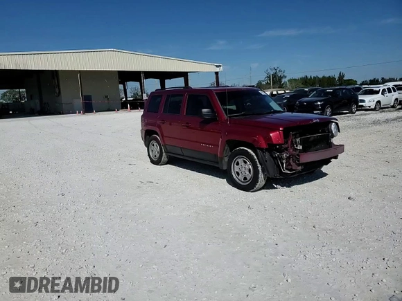 2016 Jeep Patriot Sport SE with VIN 1C4NJPBA6GD811600, listed as a Copart auction lot 46887575 with Not Provided miles and Salvage Title. Bid and sale history available at DreamBid. Image 14.