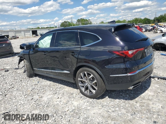 2022 Acura MDX Technology z VIN 5J8YE1H48NL037421, wystawiony jako Copart lot #54993655 z przebiegiem 29 656 mil mil oraz Szkoda całkowita • Salvage title. Historia ofert i sprzedaży dostępna na DreamBid. Obrazek 2.