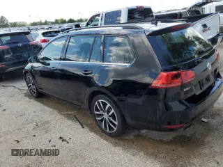 2016 Volkswagen Golf SportWagen TSI S with VIN 3VWC17AU0GM521731, listed as a Copart auction lot 63561814 with 106,812 mi miles and Salvage Title. Bid and sale history available at carsss.com. Image 2.