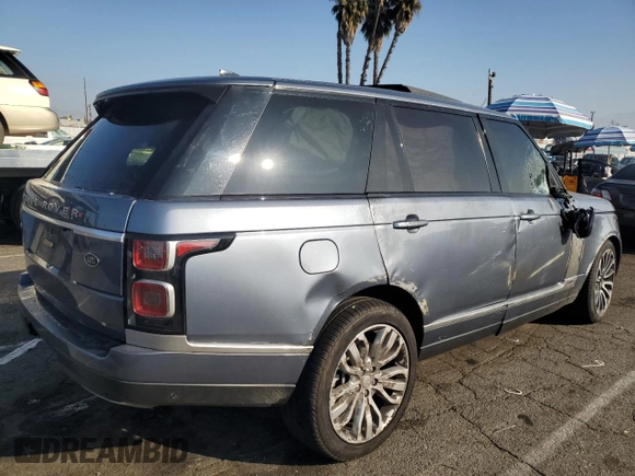 2019 Land Rover Range Rover с VIN SALGS5RE7KA527799, выставлен на аукционе Copart как лот 83601324 с пробегом 38 231 миль миль и Списание • Salvage title. История ставок и продаж доступна на DreamBid. Изображение 3.