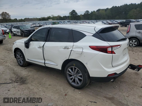 2019 Acura RDX w/Technology Pkg with VIN 5J8TC1H52KL001437, listed as a Copart auction lot 45544523 with 51,343 mi miles. Bid and sale history available at carsss.com. Image 2.