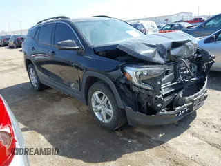 2018 GMC Terrain SLE z VIN 3GKALTEVXJL395802, wystawiony jako IAAI lot #41904399 z przebiegiem 54 499 mil mil oraz . Historia ofert i sprzedaży dostępna na DreamBid. Obrazek 1.