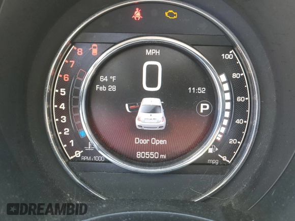 2018 FIAT 500 Pop with VIN 3C3CFFKH8JT416873, listed as a Copart auction lot 47566935 with 80,550 mi miles and Clean Title. Bid and sale history available at carsss.com. Image 9.