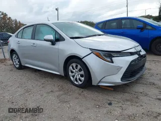 2024 Toyota Corolla LE with VIN 5YFB4MDE7RP150362, listed as a IAAI auction lot 41117747 with 4,946 mi miles. Bid and sale history available at carsss.com. Image 1.